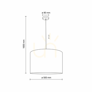 Vellum Sabia Pendant Light 1 Xe27 small 8