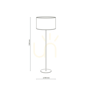 Vellum Black Multicolor Floor Lamp 1 Xe27 small 8