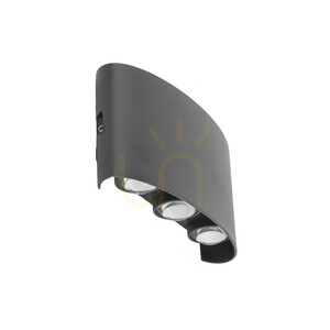 Arrow Gray LED Wall Sconce IP 54 small 2