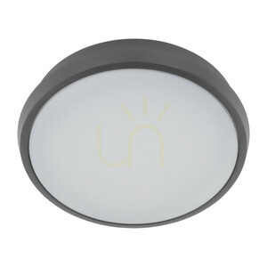 Sferis Gray Ceiling Light IP 54 small 3