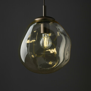 Lava M Brown Pendant Light 1 Xe27 small 1