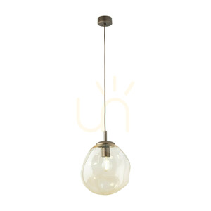 Lava M Brown Pendant Light 1 Xe27 small 7