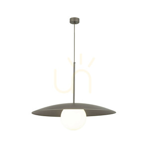Slate New Brown Glass Pendant Light 1 Xe27 small 7
