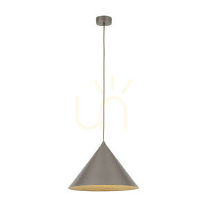 Cono L New Brown Pendant Light 1 Xe27 small 6