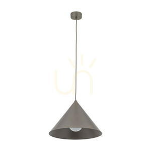 Cono L New Brown Pendant Light 1 Xe27 small 7