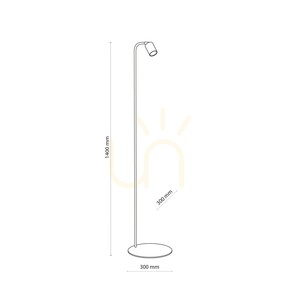 Nex Black Floor Lamp 1 XGU10 small 3