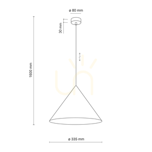 Cono L Cashmere Pendant Light 1 Xe27 small 8
