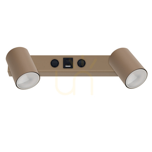 Check Nex Sabia Wall Sconce 2 XGU10 / USB