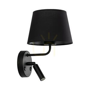 Maja Black Wall Sconce 1 Xe27 / 1 Xg9 small 4