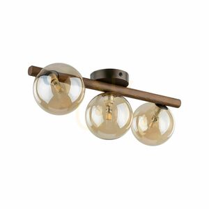Estera Wood Walnut Amber Ceiling Light 3 Xg9 small 5