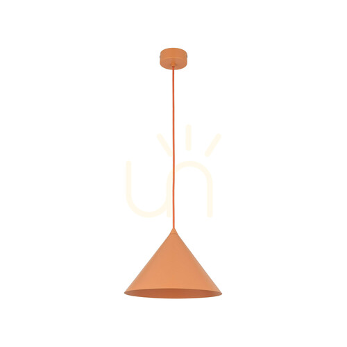 Check Cono M Salmon Pendant Light 1 Xe27