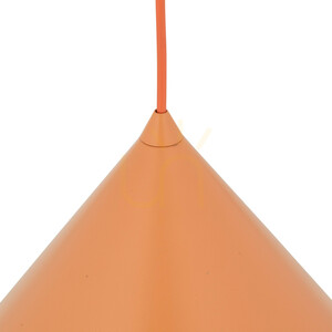 Cono XL Salmon Pendant Light 1 XE27 small 3