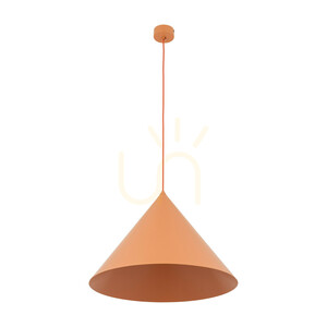 Cono XL Salmon Pendant Light 1 XE27 small 7
