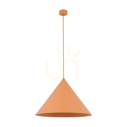 Check Cono XL Salmon Pendant Light 1 XE27