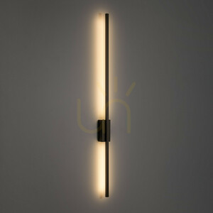 Flash New Brown Wall Sconce L 1 LED small 1