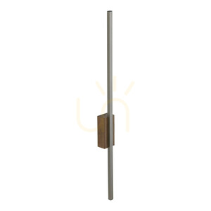 Flash New Brown Wood Wall Sconce M 1 LED small 3