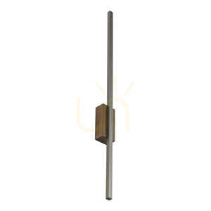 Flash New Brown Wood Wall Sconce M 1 LED small 6