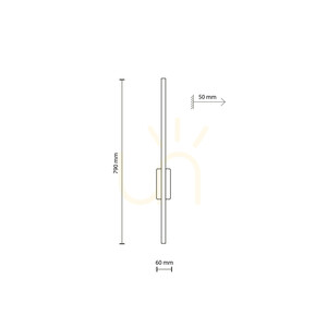 Flash New Brown Wood Wall Sconce M 1 LED small 7
