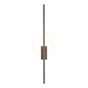 Flash New Brown Wood Wall Sconce M 1 LED small 8