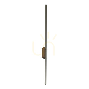 Flash New Brown Wood Wall Sconce L 1 LED small 6