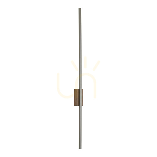 Check Flash New Brown Wood Wall Sconce L 1 LED