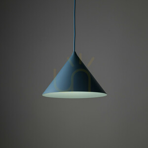 Cono M Navy Pendant Light 1 Xe27 small 1