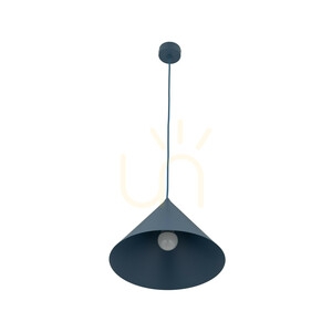 Cono L Navy Pendant Light 1 Xe27 small 7