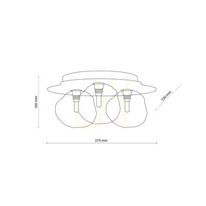 Lava Sabia Ceiling Light 3 Xg9 small 7