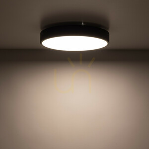 Velis Black 24 W LED Ceiling Light IP54 small 4