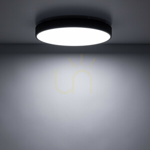 Velis Black 30 W LED Ceiling Light IP54 small 3