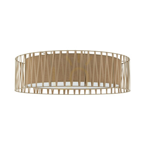 Harmony Sabia Juta Ceiling Light, 6 Xe27 small 2