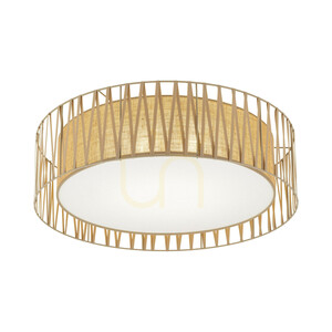 Harmony Sabia Juta Ceiling Light, 6 Xe27 small 3