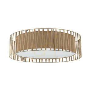 Harmony Sabia Juta Ceiling Light, 6 Xe27 small 5