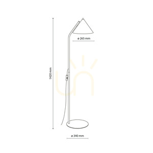 Cono Sabia Floor Lamp 1 Xe27 small 10