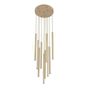 Ferro Sabia Champagne Pendant Light 10 Xg9 Circle small 9
