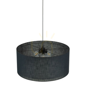 Largo Black Pendant Light 3 Xe27 small 6