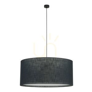 Largo Black Pendant Light 3 Xe27 small 7