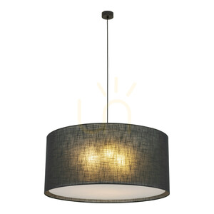Largo Black Pendant Light 3 Xe27 small 8