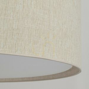 Largo Linen Pendant Light 3 Xe27 small 2