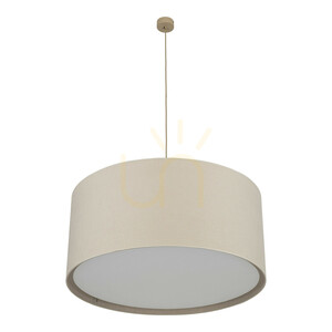 Largo Linen Pendant Light 3 Xe27 small 6