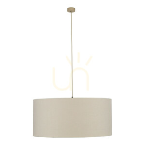 Largo Linen Pendant Light 3 Xe27 small 8