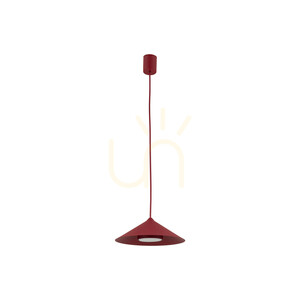 Lume S Burgundy Pendant Light 1 Xgx53 small 0