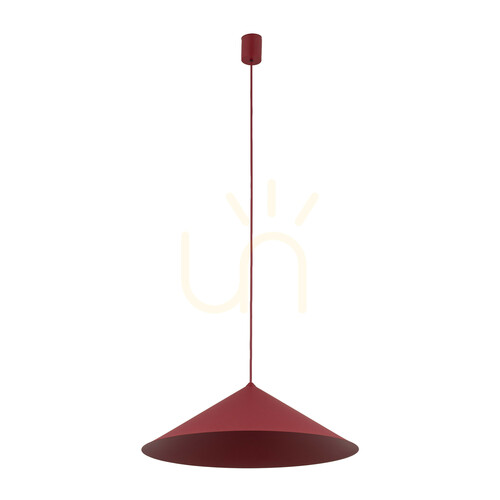 Check Lume XL Burgundy Pendant Light 1 XGX53