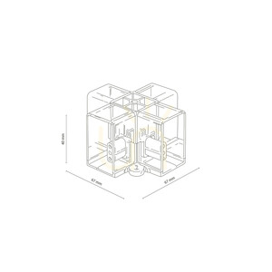Cross Connector for Honeycomb small 2
