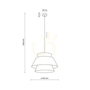 Kalum Len Pendant Light 1 Xe27 small 5