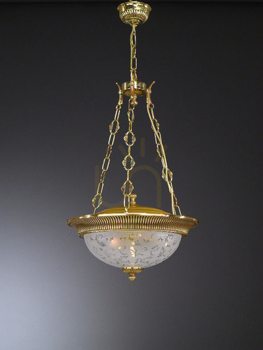 Check Italux Vetro Oriente Gold 3-Light Pendant Lamp L.6312/3