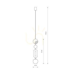 DROPS COLOR B 11195 Nowodvorski Pendant Lamp 7 DROPS COLOR B 11195 Nowodvorski Pendant Lamp small 7