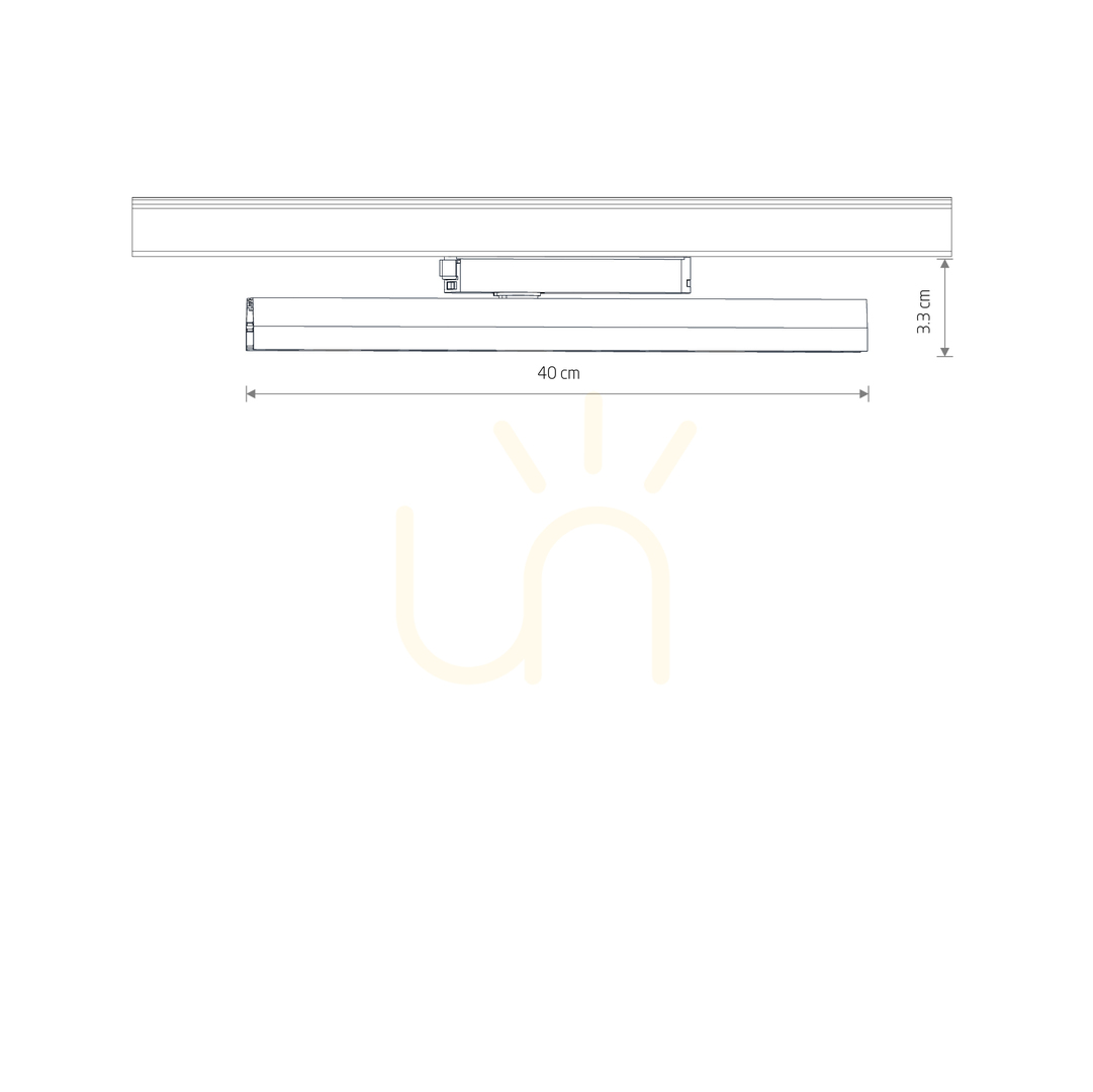 Preview PROFILE LINE LED 20W 12400 Track Lighting Fixture by Nowodvorski PROFILE LINE LED 20W 12400 Track Lighting Fixture by Nowodvorski
