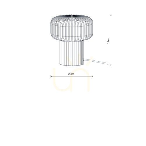 Check TIKA 11979 Table Lamp by Nowodvorski