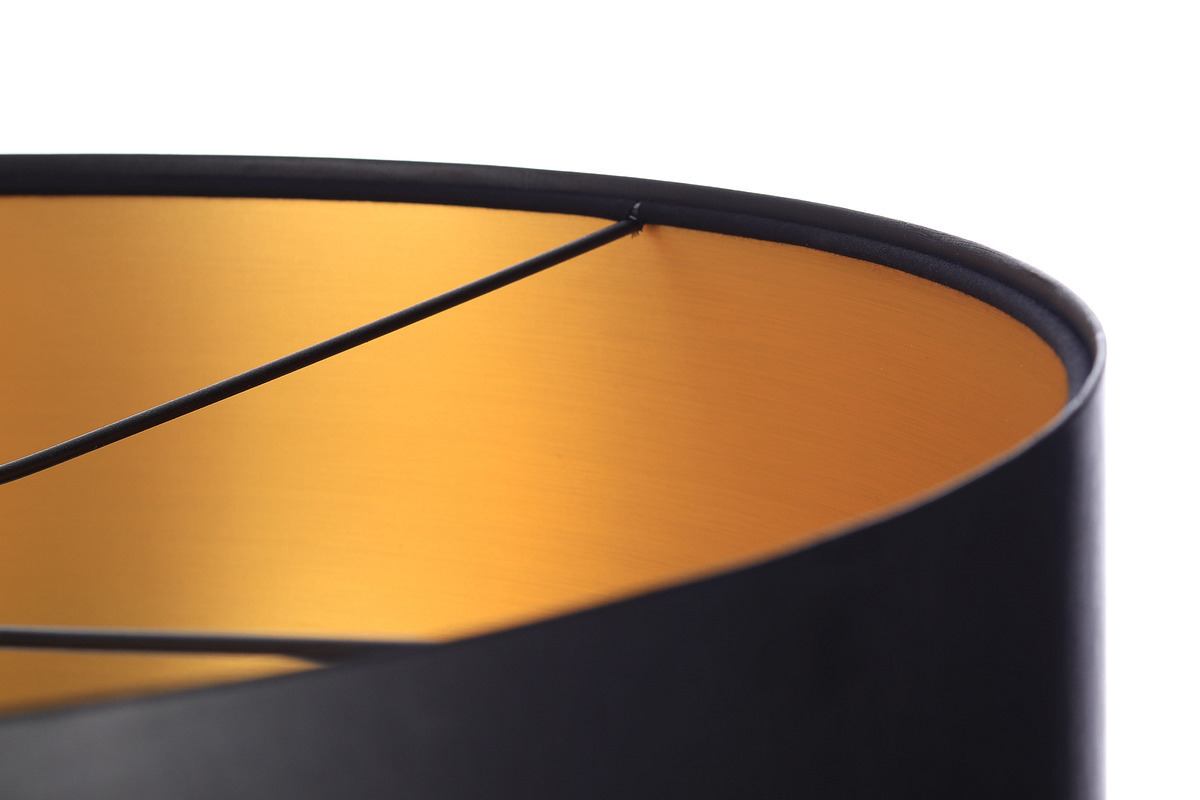 Show LEXIE Black and Gold Pendant Light, 60 cm, E27, 60W, Latex, Satin LEXIE Black and Gold Pendant Light, 60 cm, E27, 60W, Latex, Satin
